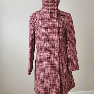 Pink Tweed Coat